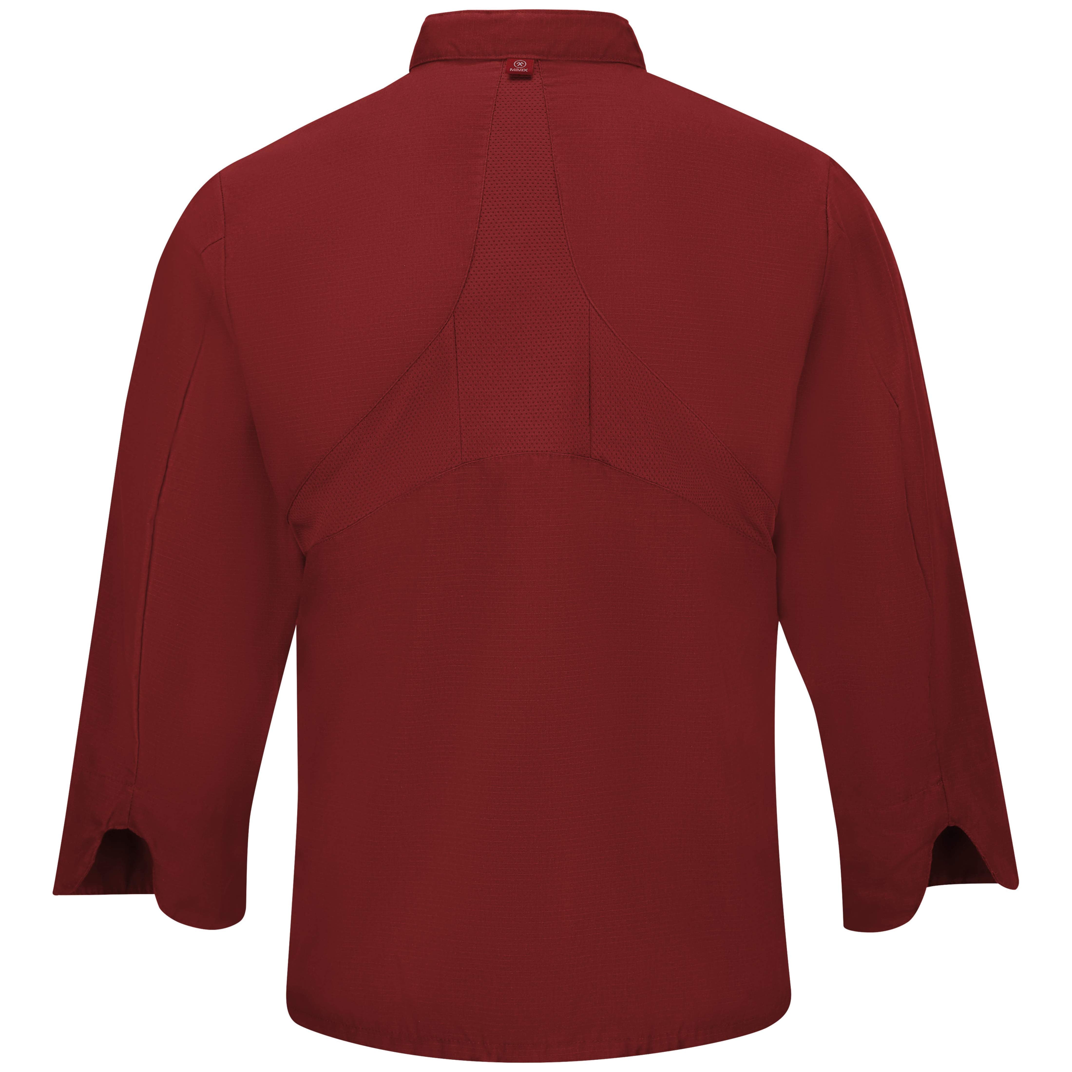 Red Kap® Men's Chef Coat with OilBlok + MIMIX® / 042XFR