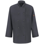 Red Kap® Women's Chef Coat with OilBlok + MIMIX® / 041XCH