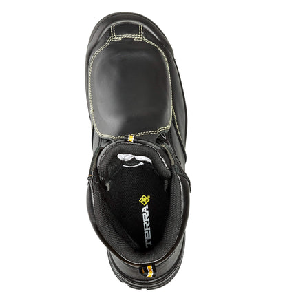Terra® Men's Terra Barricade 8" Composite Toe Safety Work Boot with External Met Guard / K305BK