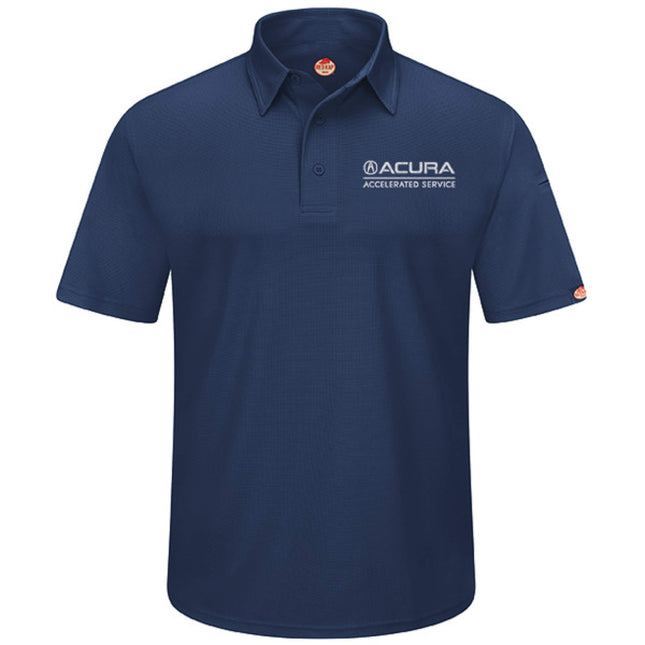 Red Kap® Men's Short Sleeve Performance Knit® Flex Series Pro Polo / 5106NV