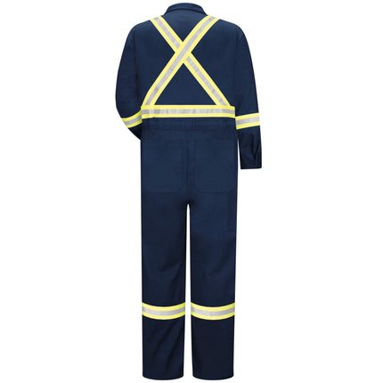 Bulwark® Men's Premium Coverall with Reflective Trim / CTBANV
