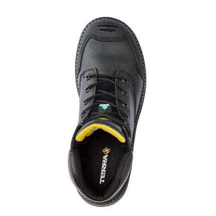 Terra® Men's Terra Patton 6" Aluminum Toe Safety Work Boot / 4NS6BK