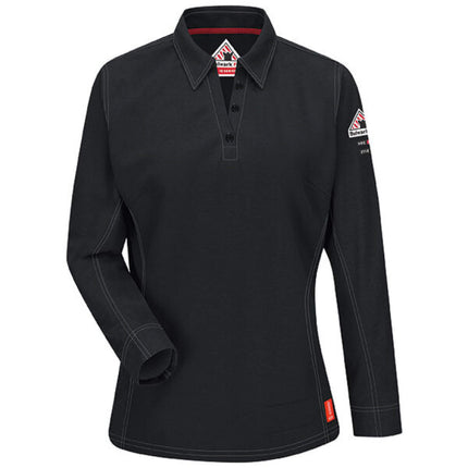 Bulwark® iQ Series® Comfort Knit Women's FR Polo / QT15BKB