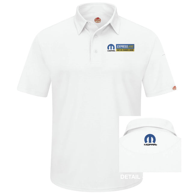 Red Kap® Men's Short Sleeve Performance Knit® Flex Series Pro Polo / 5300WH