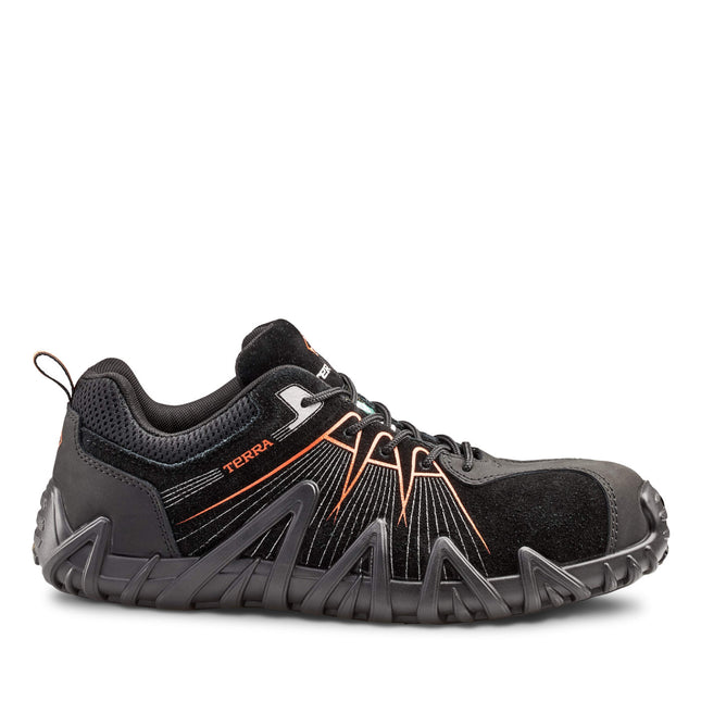 Terra® Men's Terra Spider X Low Composite Toe Athletic Safety Work Shoe / 4NPYBO