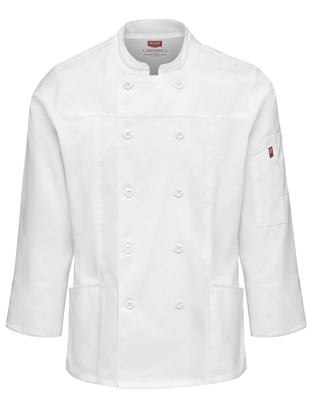 Red Kap® Women's Deluxe Airflow Chef Coat / 053WWH
