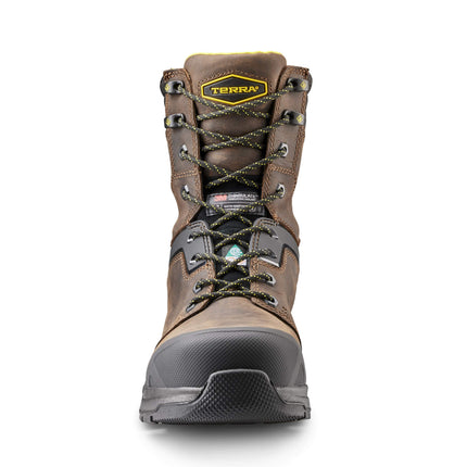 Terra® Men's Terra Carbine 8" Waterproof Composite Toe Safety Work Boot / 4TCRBN