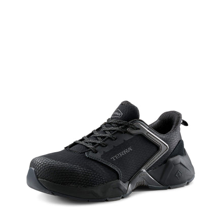 Terra® Men's Terra Vector Composite Toe Athletic Safety Work Shoe / 1298BK