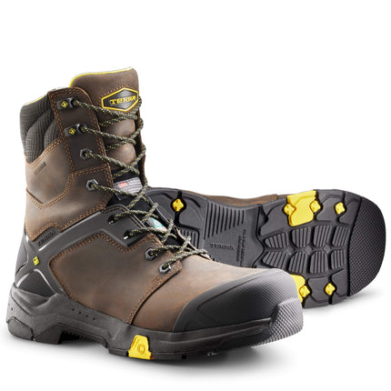 Terra® Men's Terra Carbine 8" Waterproof Composite Toe Safety Work Boot / 4TCRBN