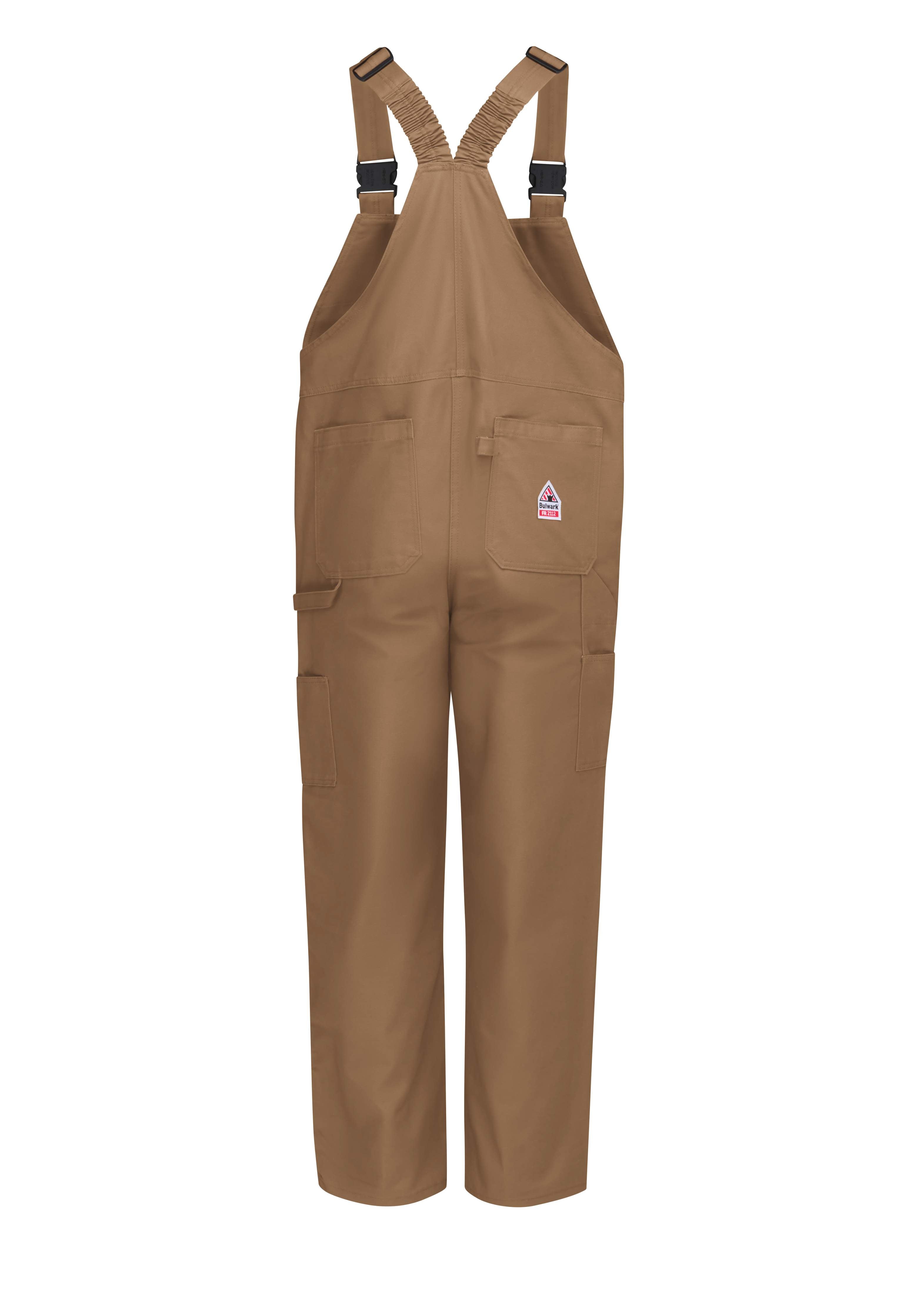 Bulwark® Men's Heavyweight  Excel FR® ComforTouch® Unlined Duck Bib Overall / BLF8BD