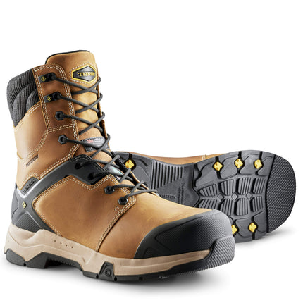 Terra® Men's Terra Carbine 8" Waterproof Composite Toe Safety Work Boot / 4TCRWT