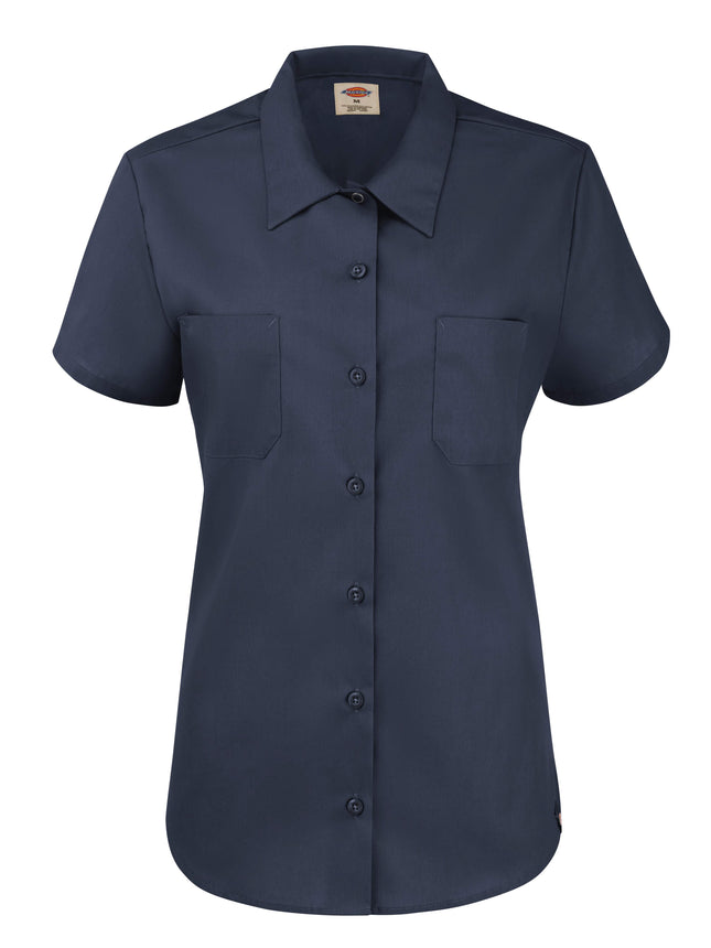 Dickies® Women's Short-Sleeve Industrial Work Shirt / 5350DN