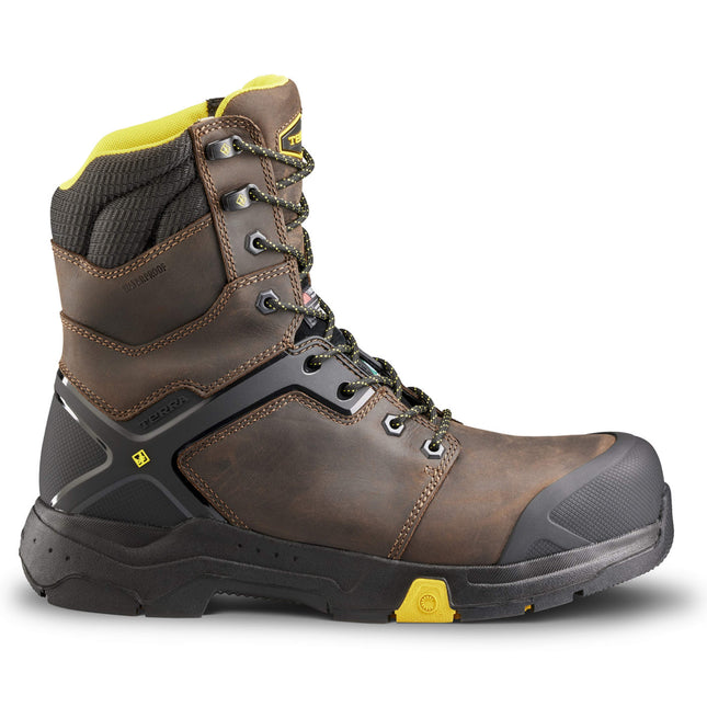 Terra® Men's Terra Carbine 8" Waterproof Composite Toe Safety Work Boot / 4TCRBN