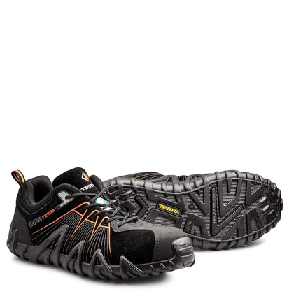 Terra® Men's Terra Spider X Low Composite Toe Athletic Safety Work Shoe / 4NPYBO
