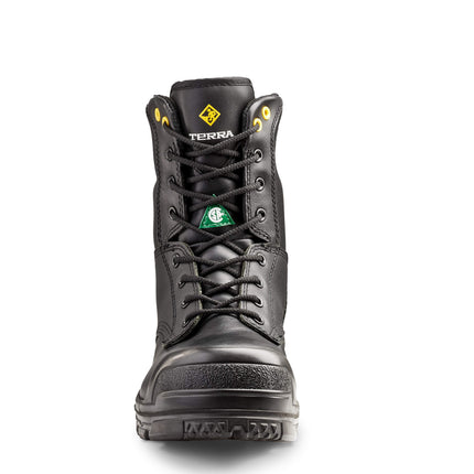 Terra® Men's Terra Argo 8" Composite Toe Safety Work Boot / 2975BK