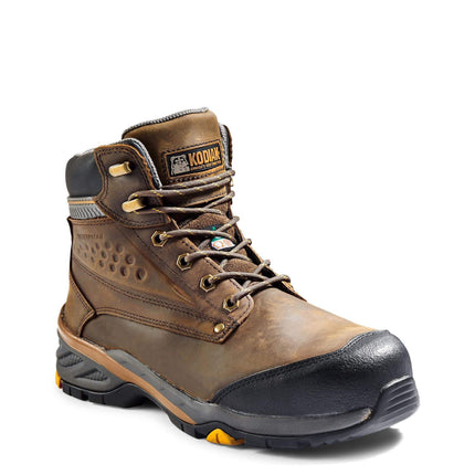 Kodiak® Men's Kodiak Crusade 6" Waterproof Composite Toe Hiker Safety Work Shoe / 3052BN