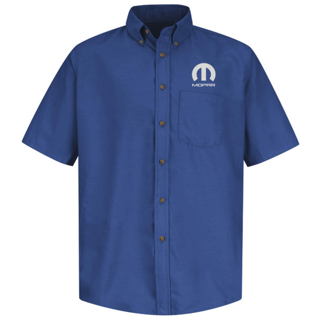 Red Kap® Mopar Men's Short Sleeve Poplin Dress Shirt / 1500RB