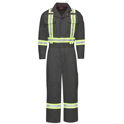 Bulwark® iQ Series® Men's Mobility Coverall with Reflective Trim / QC6XDG