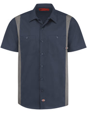 Dickies® Men's Industrial Color Block Short-Sleeve Shirt / 24DNSM