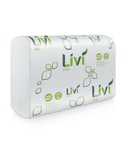 Solaris Livi VPG Multifold Towel White 1-Ply 9.1"X9.5" 250 Sheets 16 / 250 cs