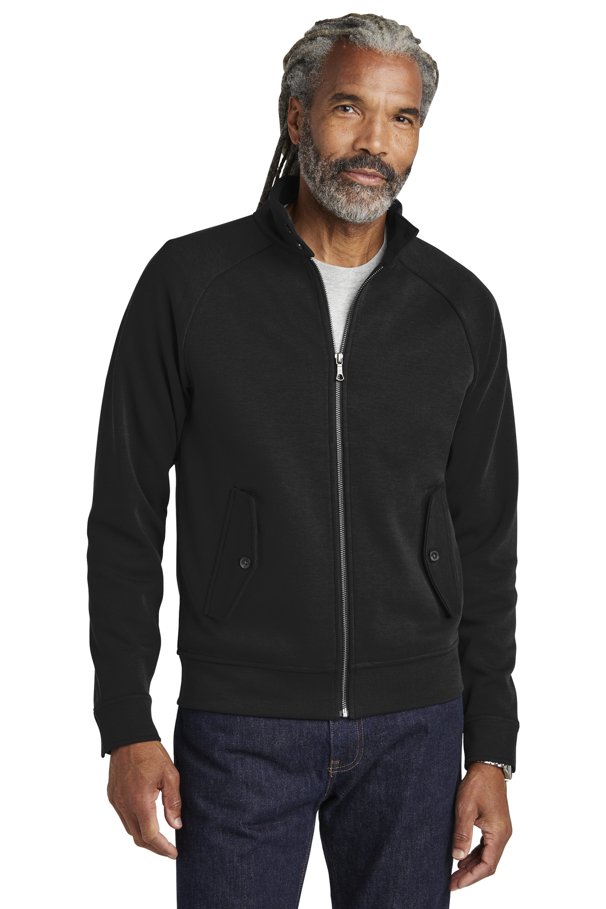 Brooks Brothers ®  Double-Knit Full-Zip BB18210