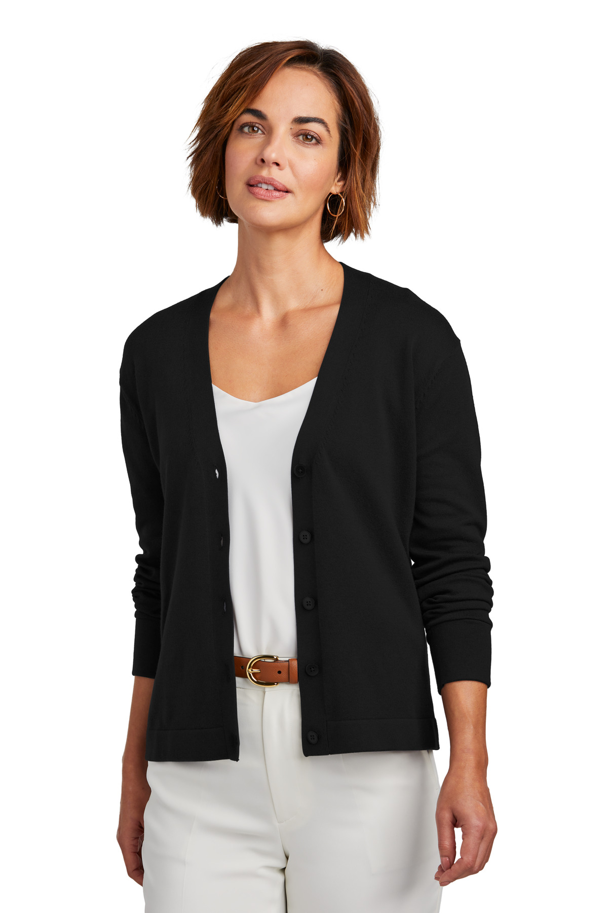 Brooks Brothers ®  Women’s Cotton Stretch Cardigan Sweater BB18405